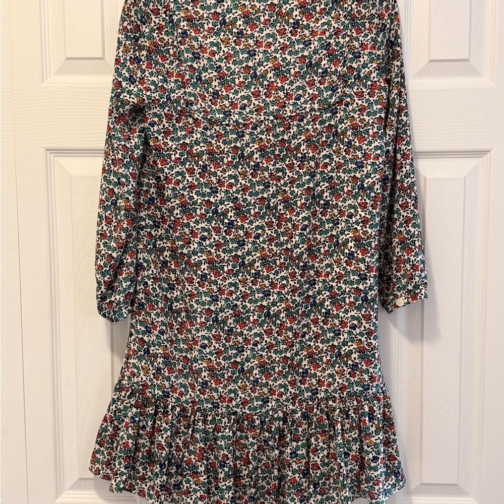 J. Crew Mini Dress Floral Size XXS - Picture 3 of 4